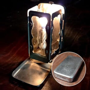 Handmade Folding pocket candle lantern